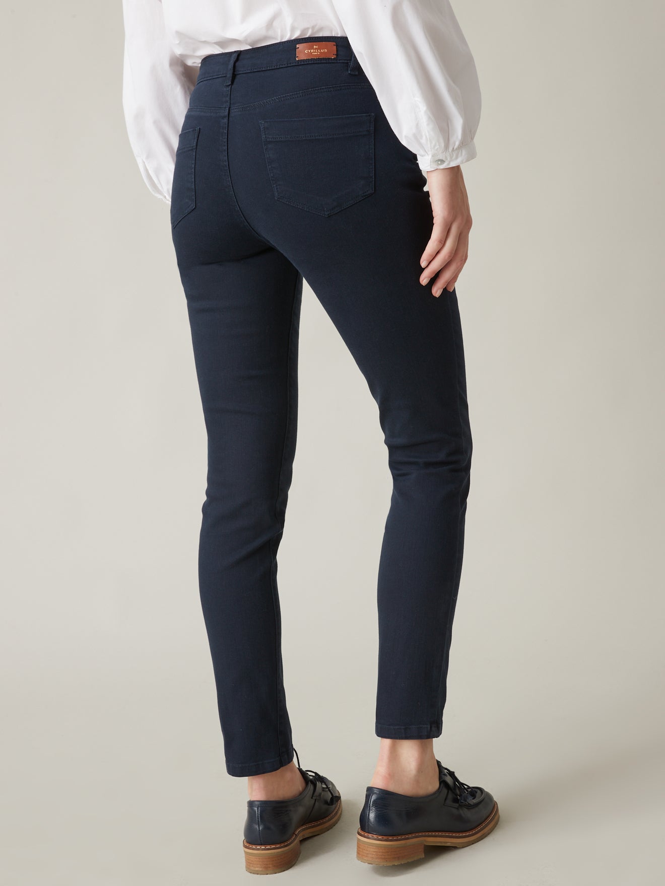 Jean slim super stretch femme Farah - Coton bio, délavage écoresponsable