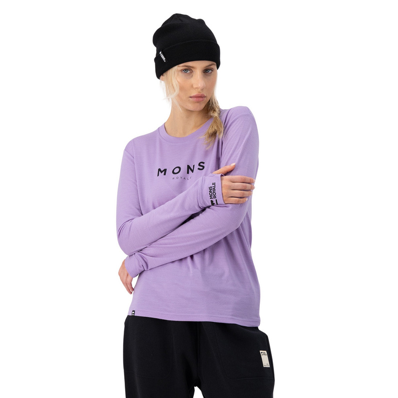 Mons Royale Damen Yotei Classic Longsleeve