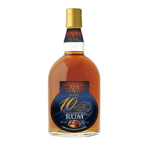 Rhum XM 10 ans Royal Demerara - 40% - XM