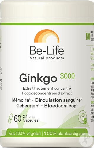 Be-Life Gink-Go 3000 60 Gélules