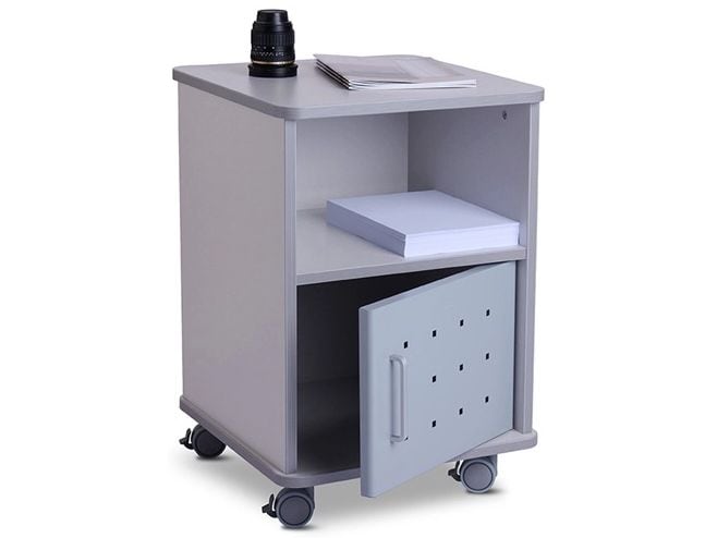 Rocada Multifunktionaler Wagen Rocada Mobiler Bürowagen mit 2 Fächern, ideal für Drucker und Zubehör