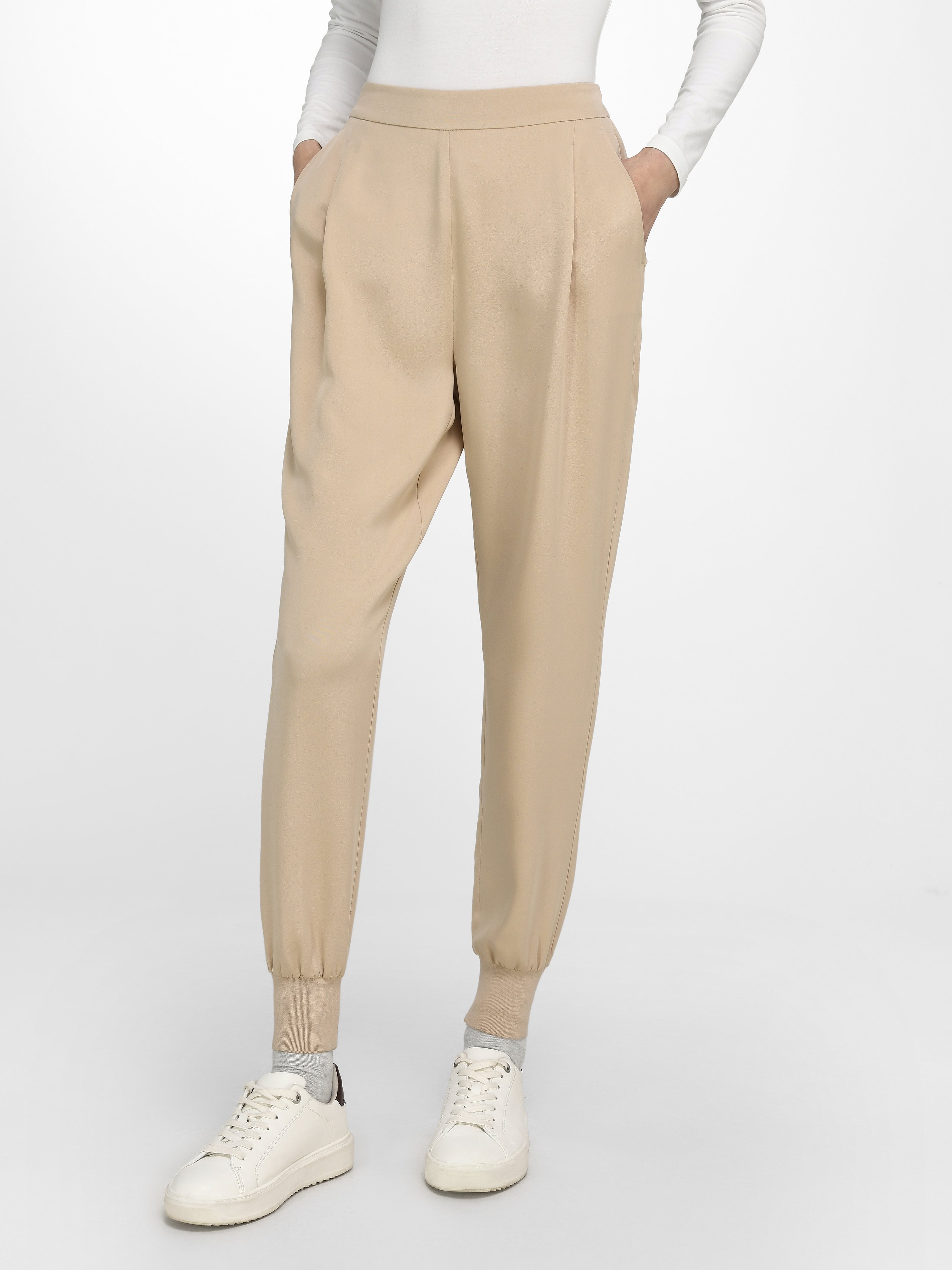 Jogg-Pants aus 100% Seide