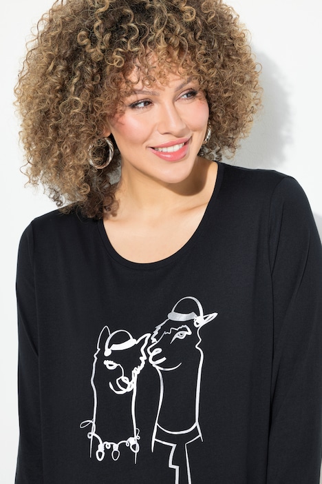 Weihnachtsshirt, Classic, Rundhals, Langarm