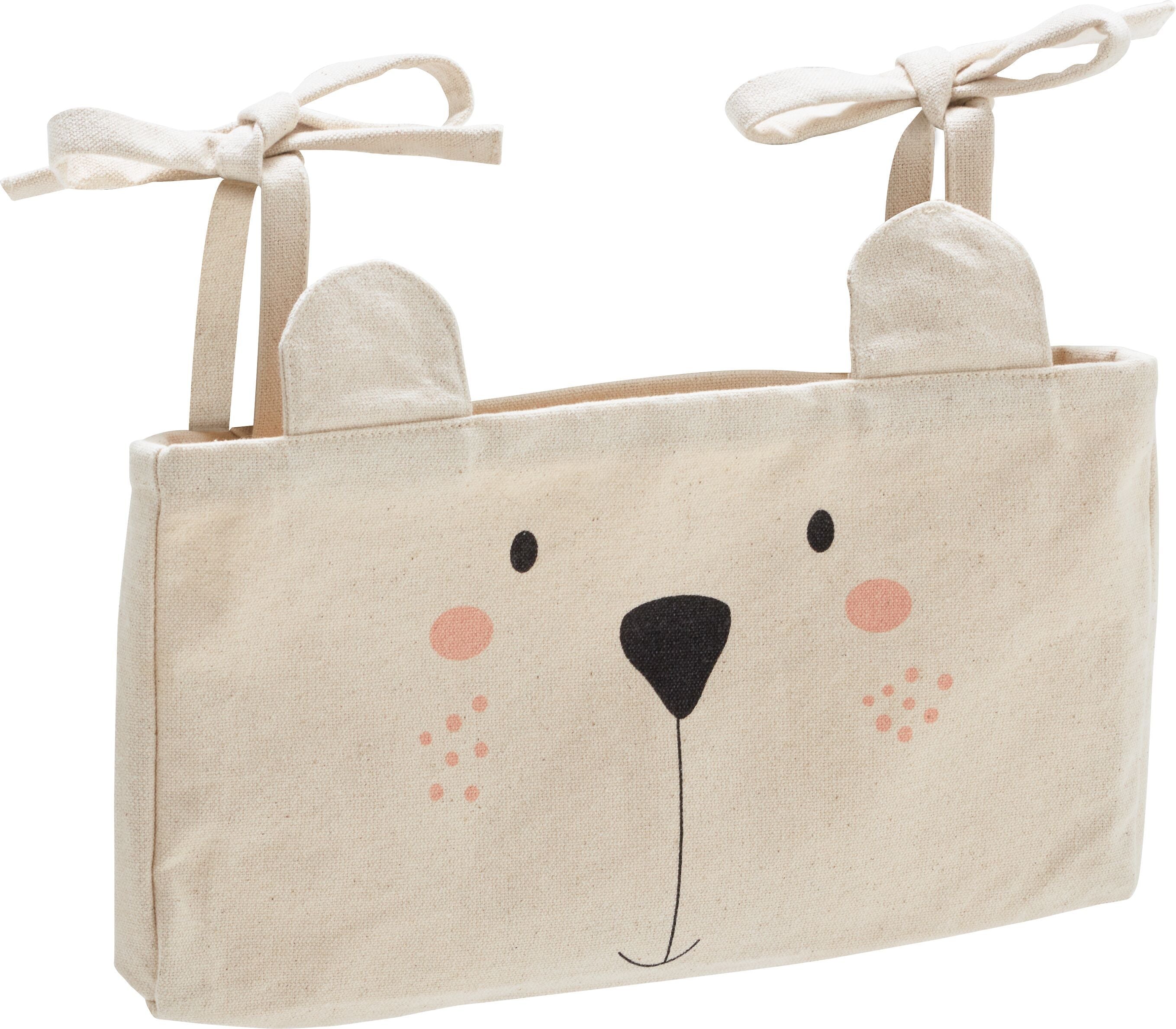 TULIA Babybett Aufbewahrungstasche - Natur / B: 29.0 cm x H: 15.0 cm