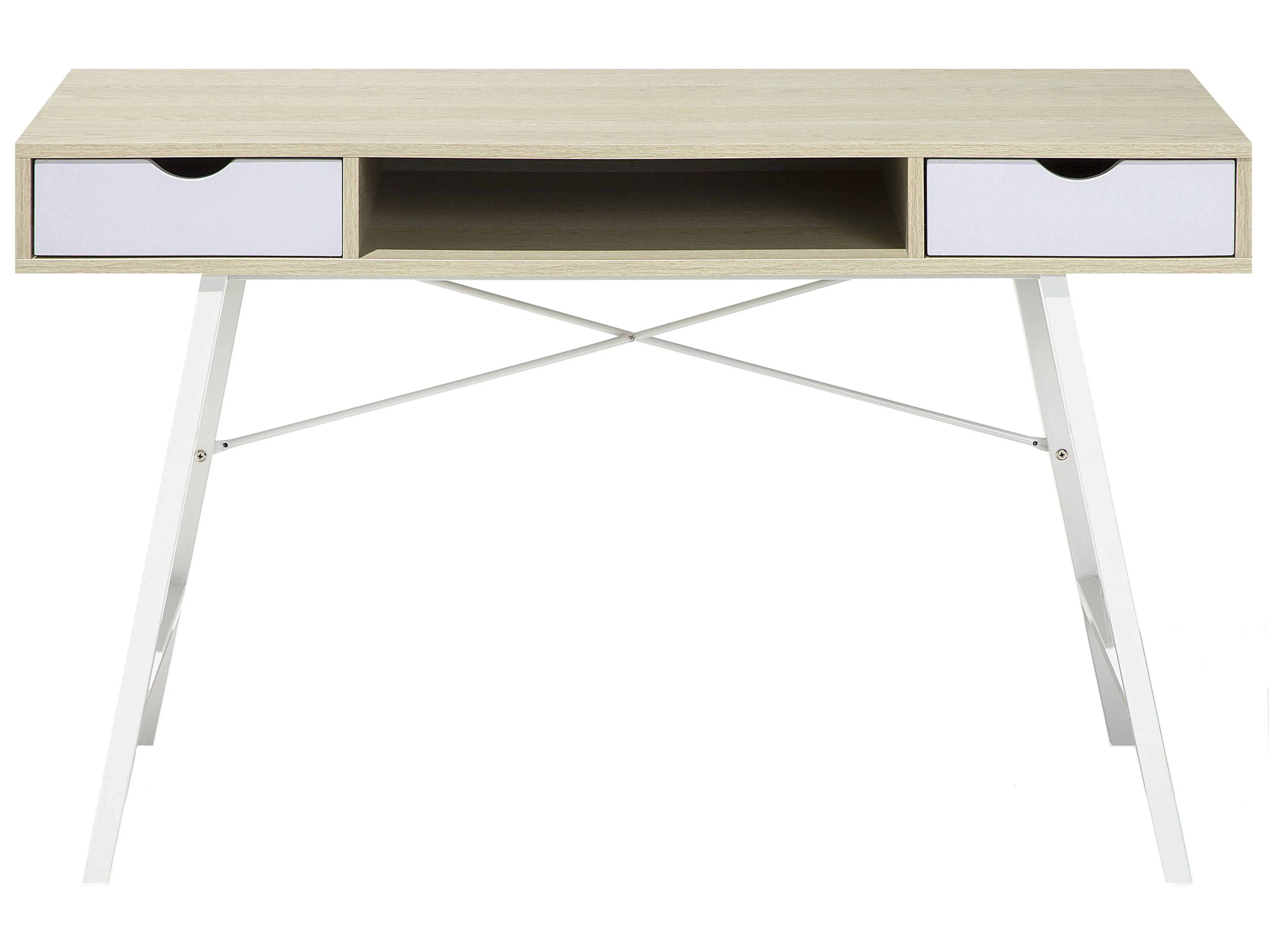 Bureau CLARITA Lichtbruin 120 cm 48 cm met lades