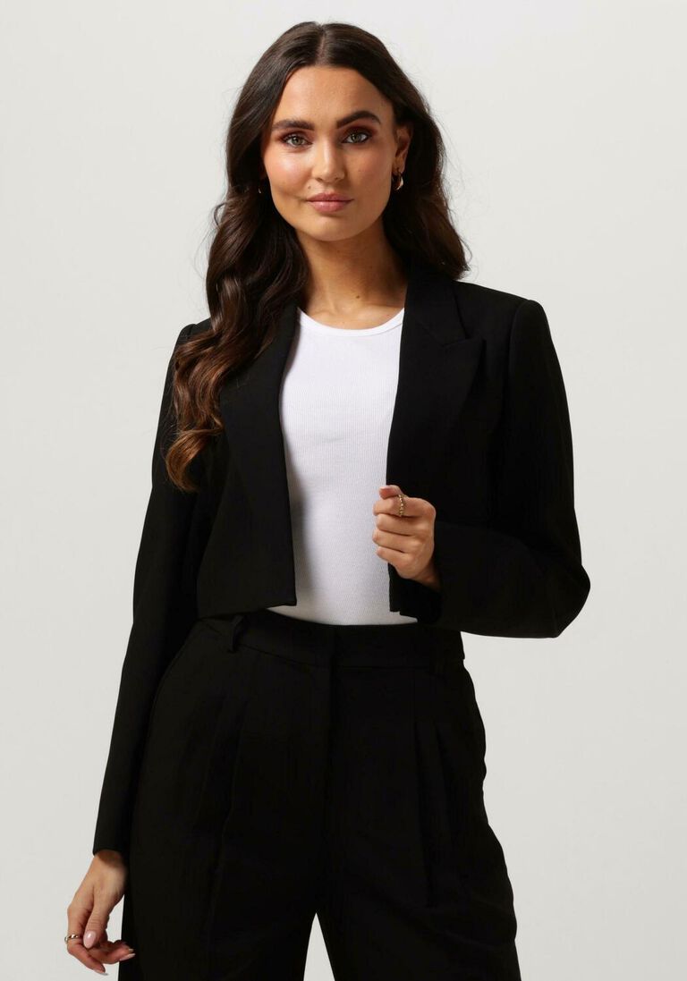 CO\\'COUTURE zwarte co'couture blazer vola crop blazer