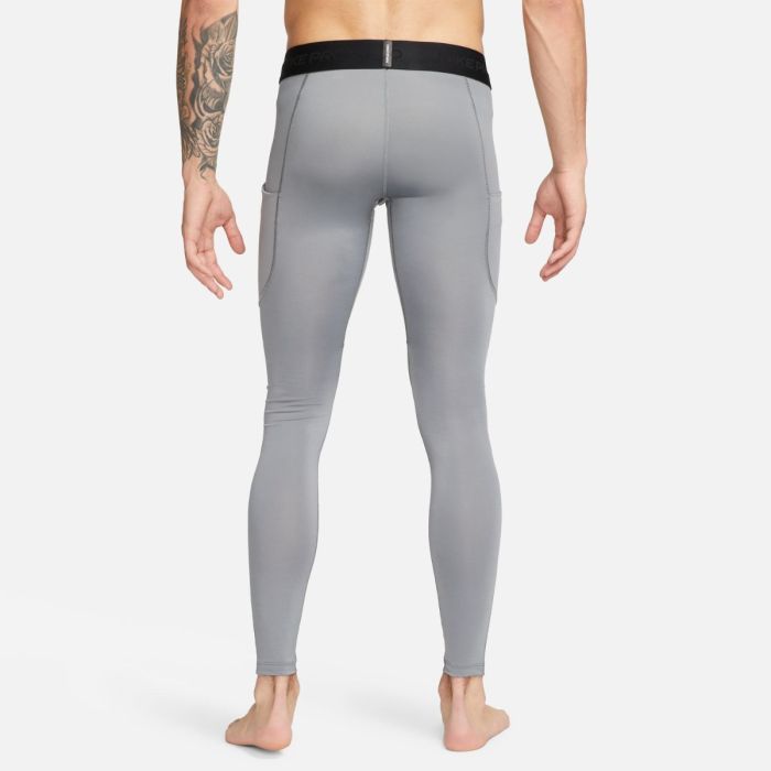 Nike Herre Lange tights Dri-FIT Pro Tights Grå