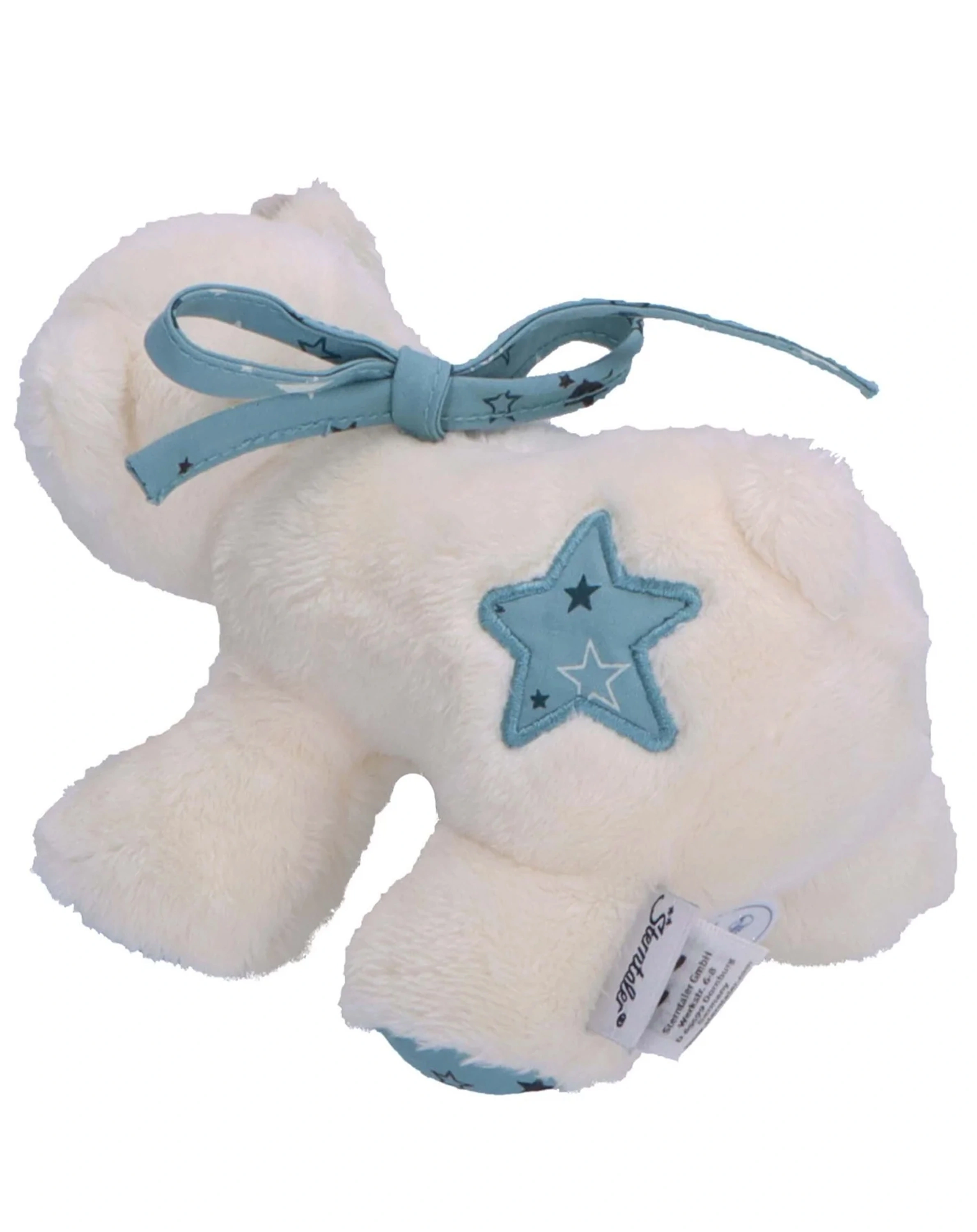 Spieluhr ELIA EISBÄR (17cm) in elfenbein