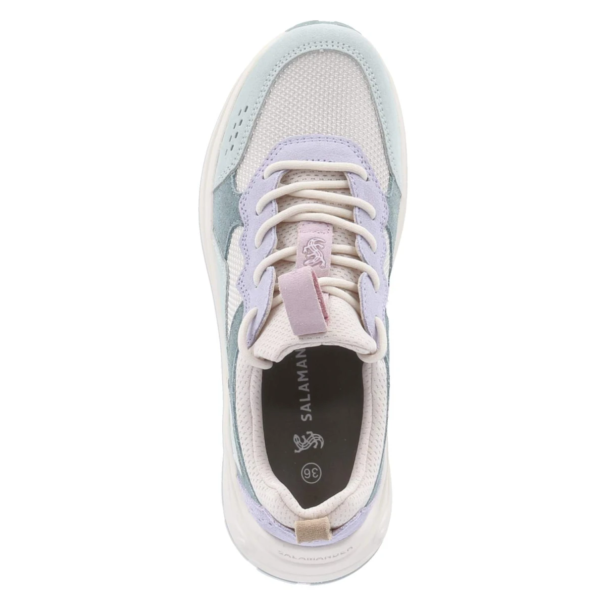 SalamanderLow Sneaker - light green / multicolour