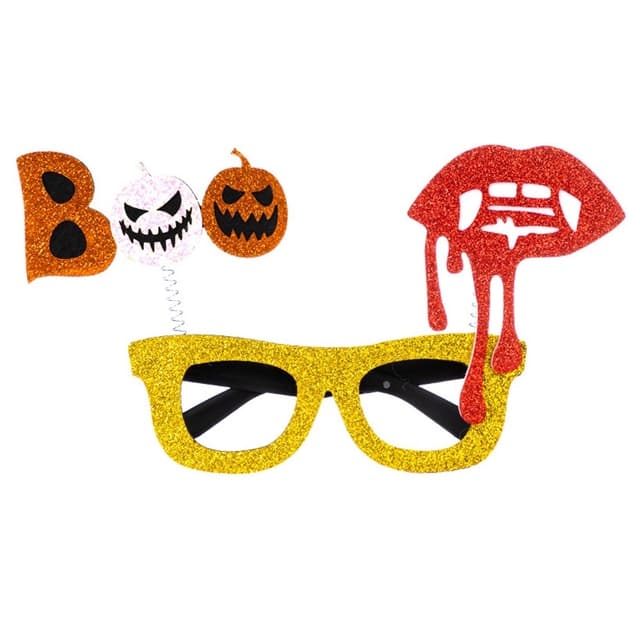 Halloween Briller Fest Kostume Dekoration