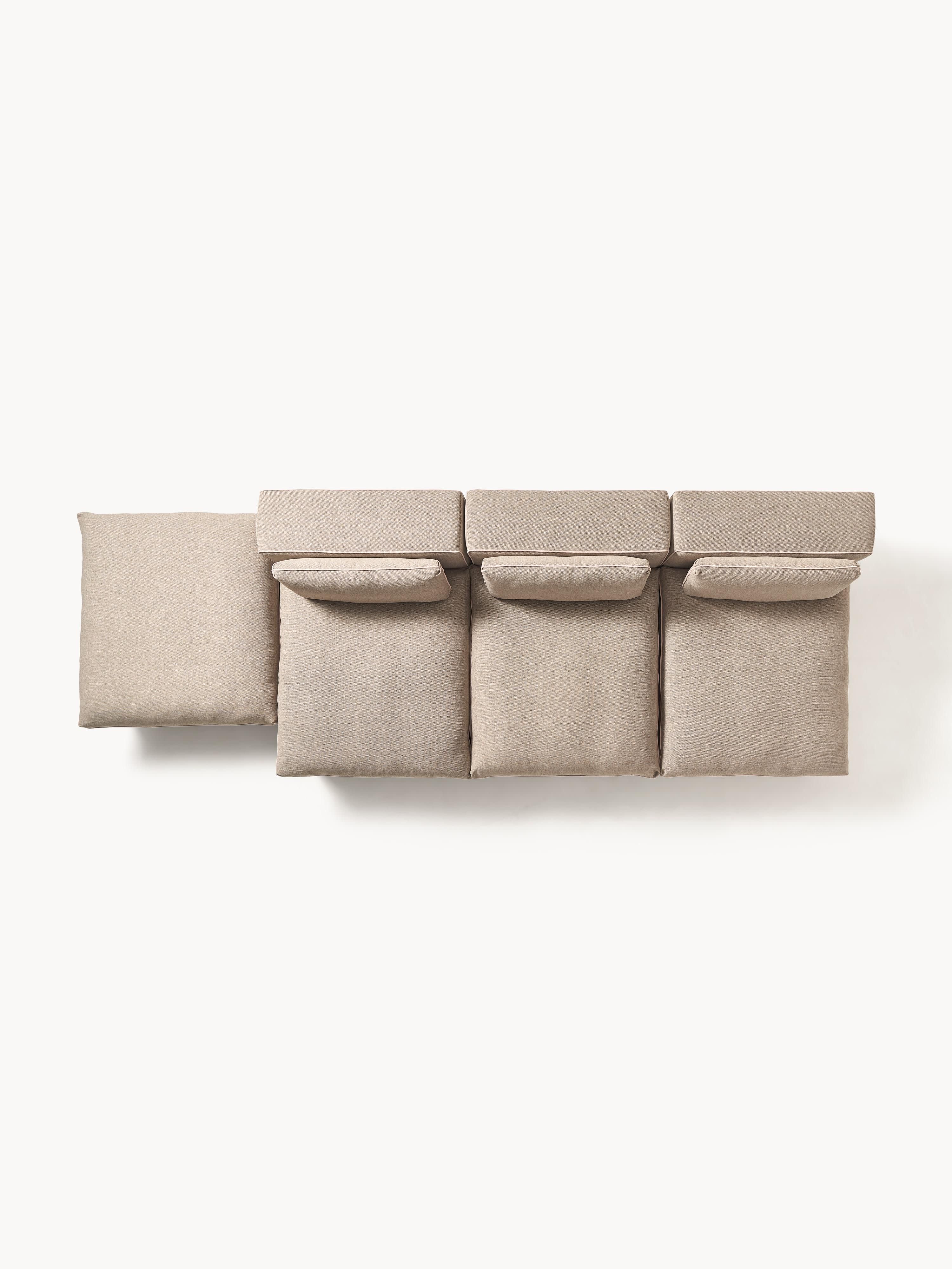 XL modulaire bank Felix met poef (links/rechts)