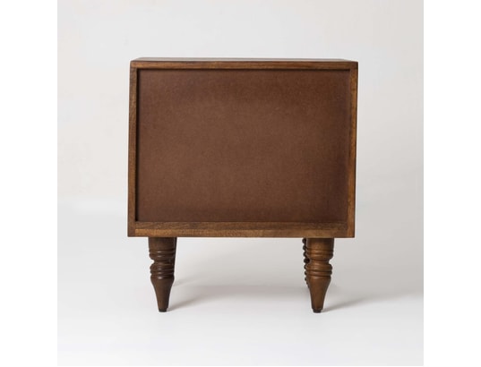 BOIS ET CHIFFONS CONCEPT - Chevet 1 portes gauche - manguier ramon