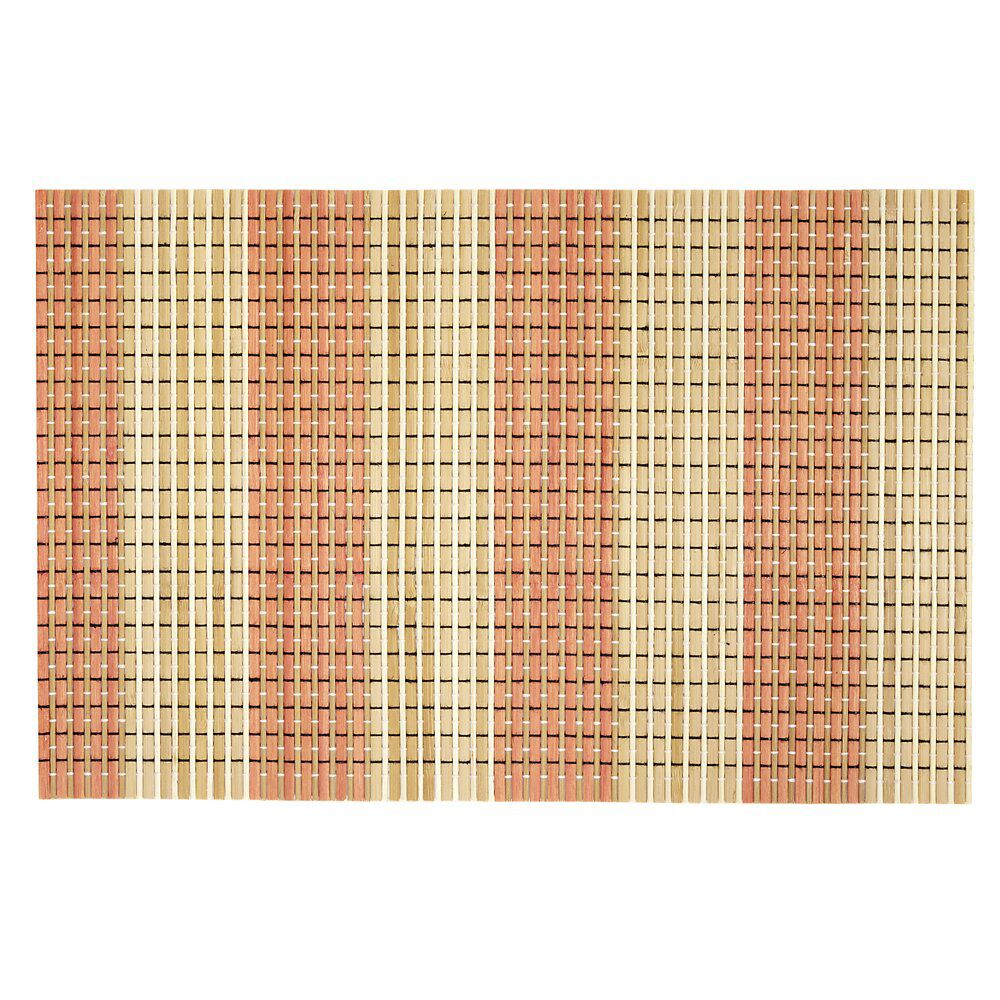 Set de table rectangulaire x2 en bambou 45x30cm (4 modèles)