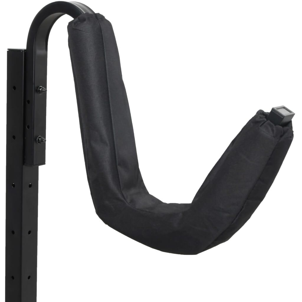 vidaXL Kajakrek voor 2 kajaks, 250x57x127,5 cm, staal