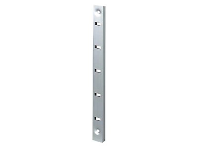 Crémaillère à visser aluminium argent 2000 x 11 mm
