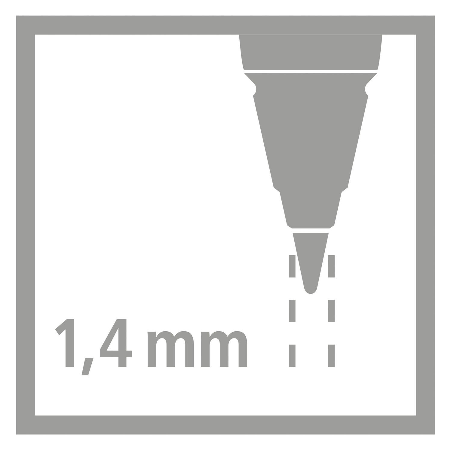 STABILO EASYergo 1.4 - Ergonomisch Vulpotlood - Rechtshandig - Neon Roze