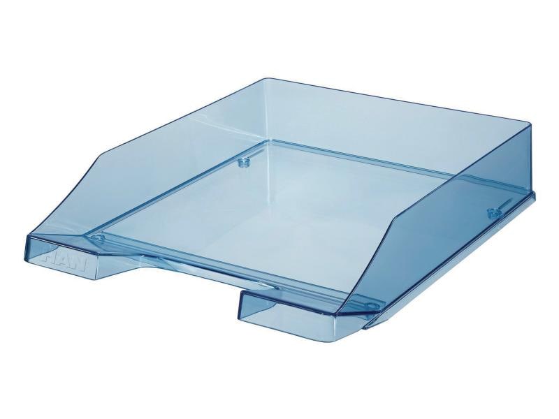 HAN Ablagekorb KLASSIK A4 Blau/Transparent Briefablage