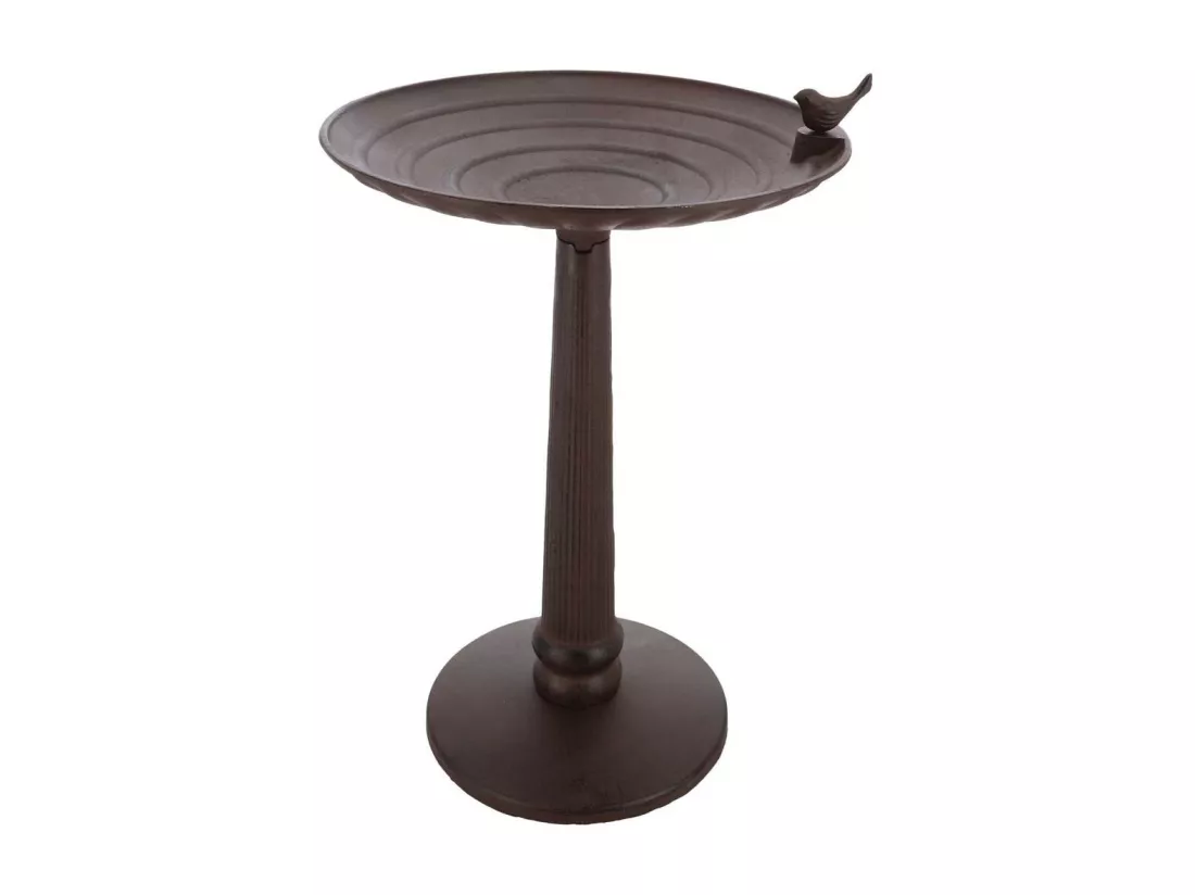 Bain à oiseaux en fonte sur pied XXL - 55 cm