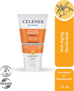 Celenes by Sweden Sea Buckthorn Geurloze Anti-Aging Handcrème 75ML