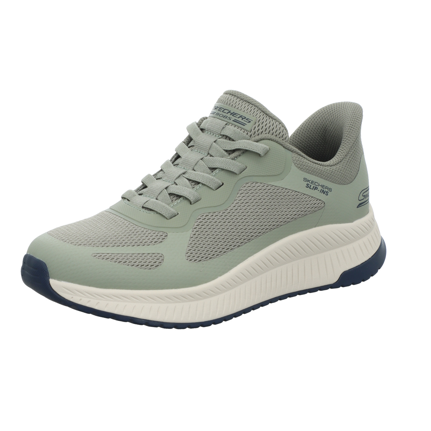 Skechers Herren-Sneaker BOBS SQUAD 4 Oliv-Grün