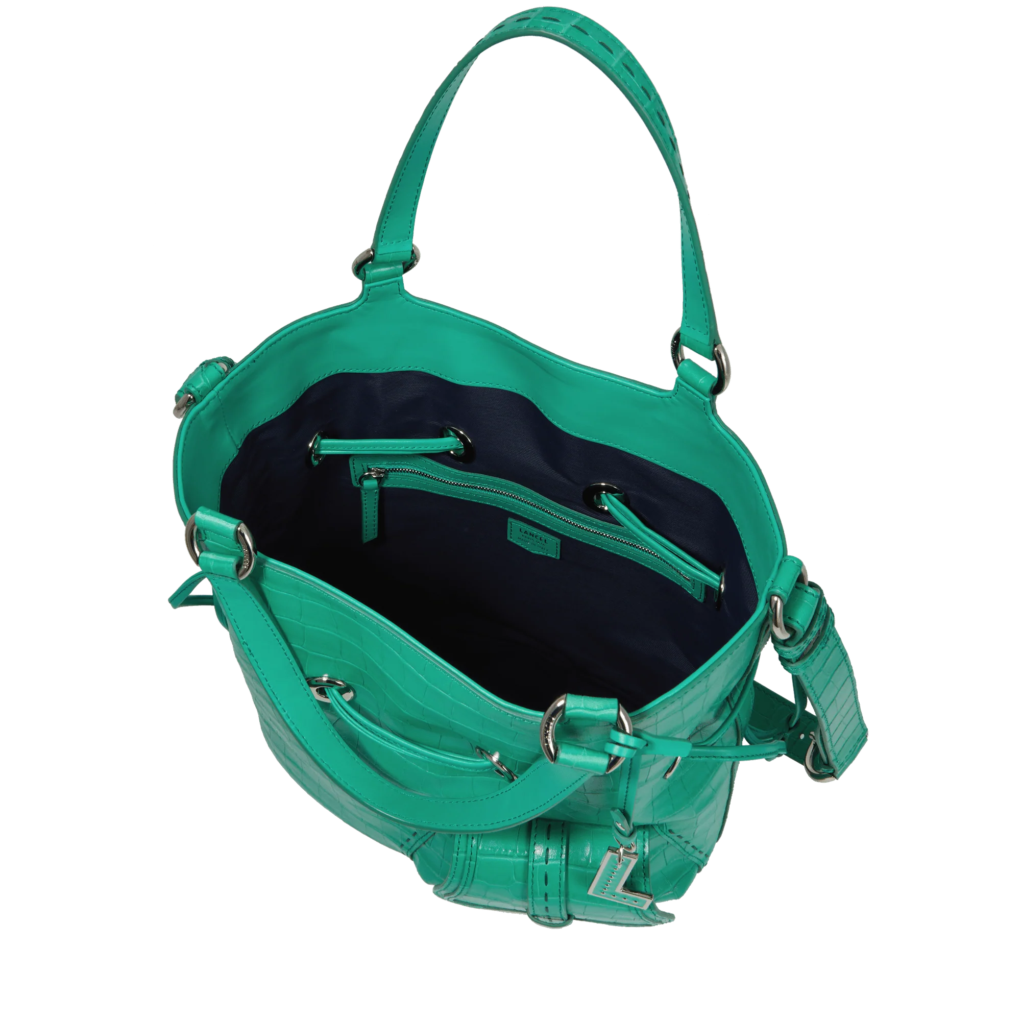 M bucket bag Premier Flirt de Lancel-Emeraude