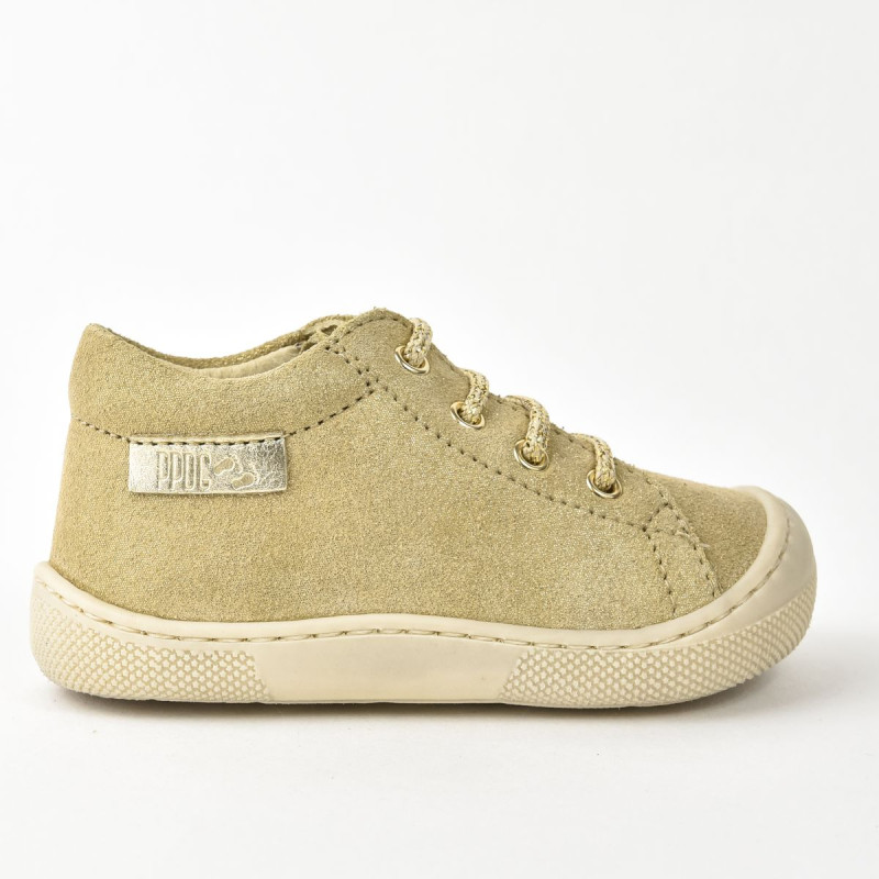 Naturino Naturino Barefoot Amur Suede Glitter Platinium