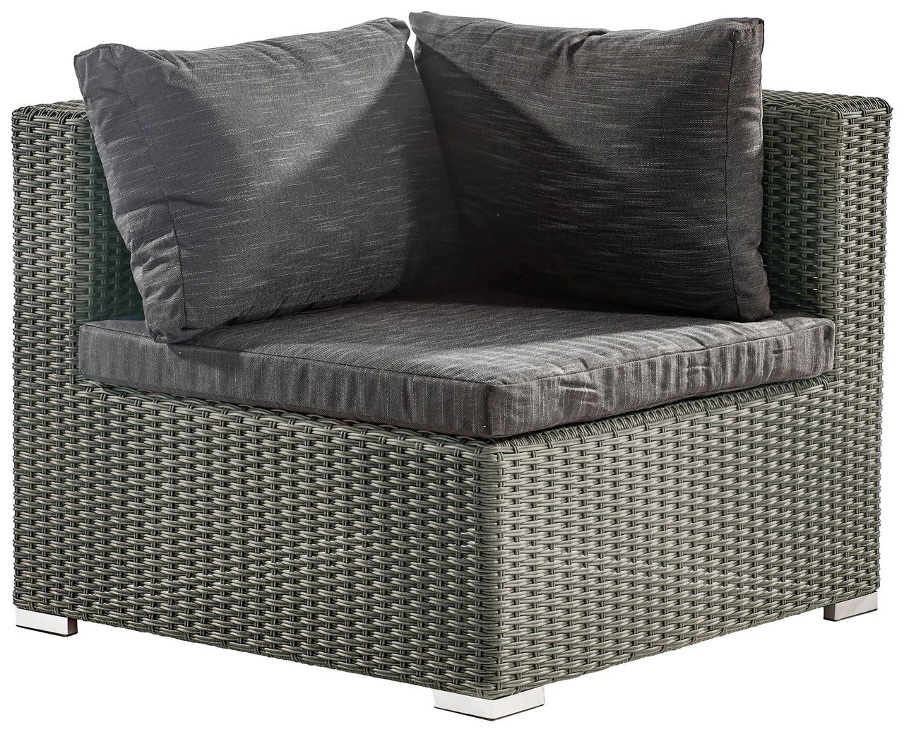 Ambia Garden Loungeeckteil MONACO SMOKY