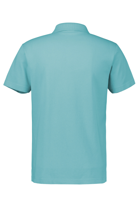 Lerros blauwe heren polo