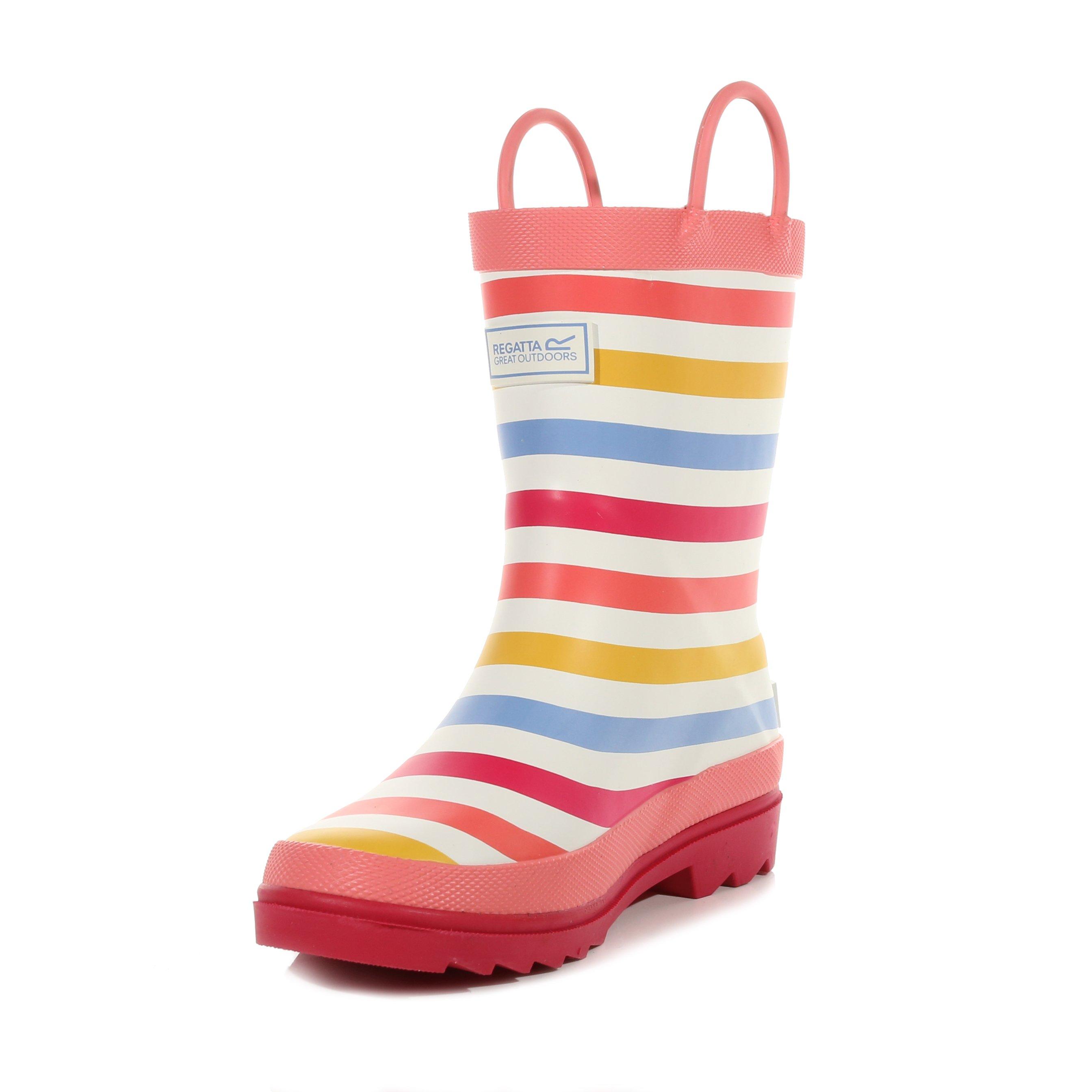 Regatta Regatta Minnow Junior Cotton Lined Wellington Welly Unisex Kids