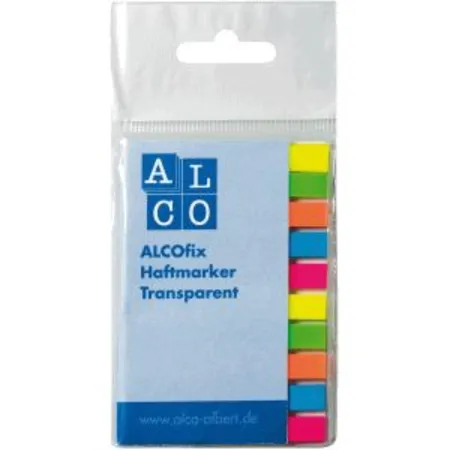 Alco Haftmarker Alcofix 50x6mm 10 Farben je 40 Stück