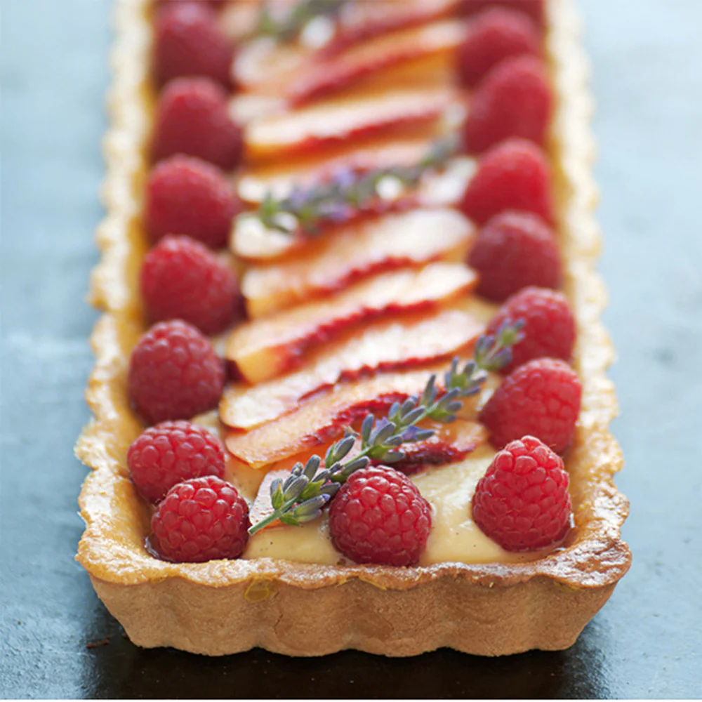 Moule à tarte rectangle avec fond démontable De Buyer