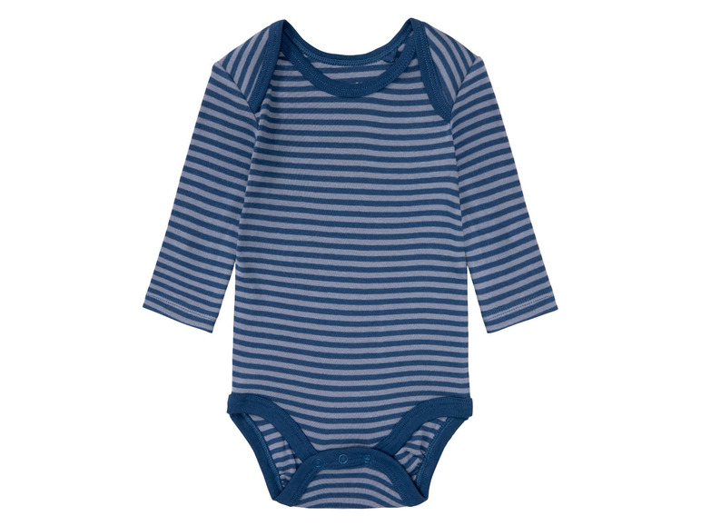 Body's voor babyjongens, set van 2, van bio-katoen