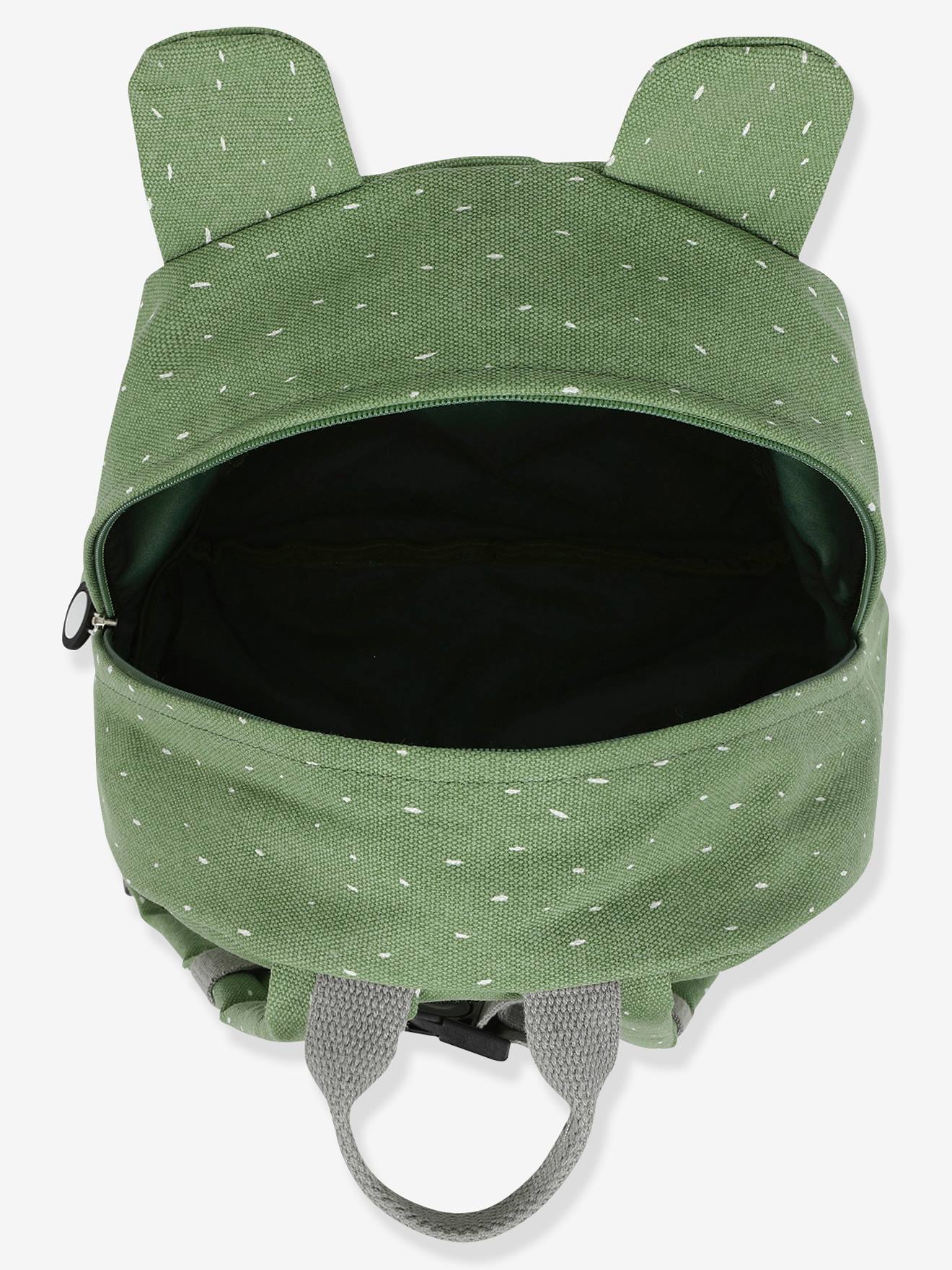 Mochila TRIXIE com estampa de animais, amarelo escuro, lisa.