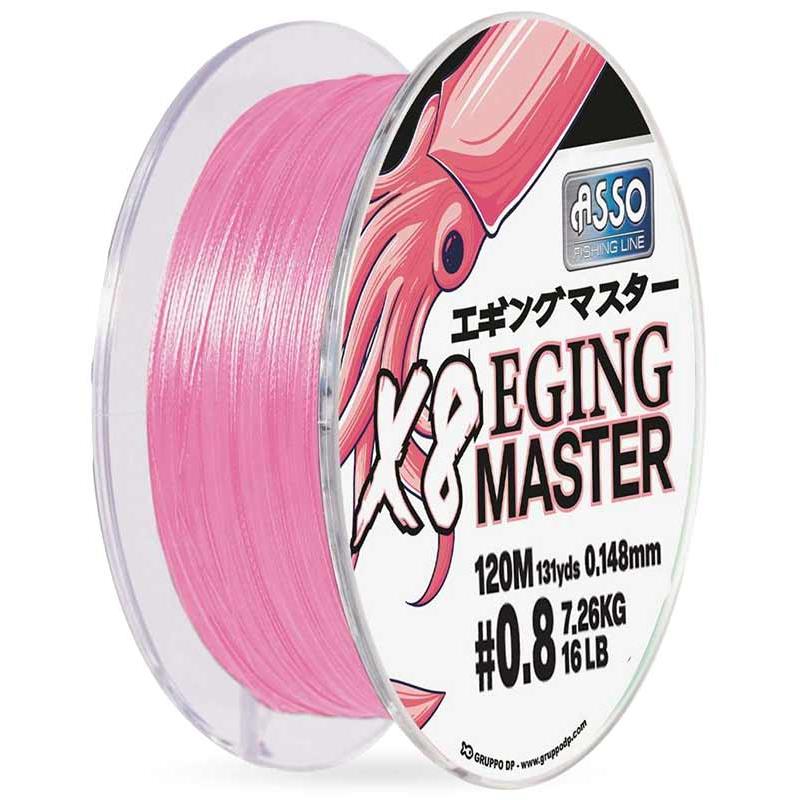 Tresse Asso Pe Eging Master 8X - 120M