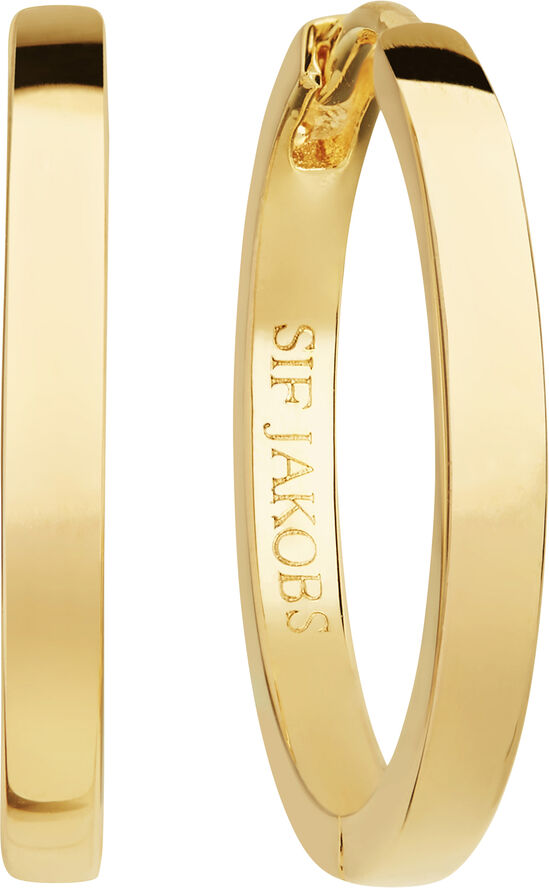 Sif Jakobs Jewellery ELLERA PIANURA GRANDE EARRINGS 18k gold plated