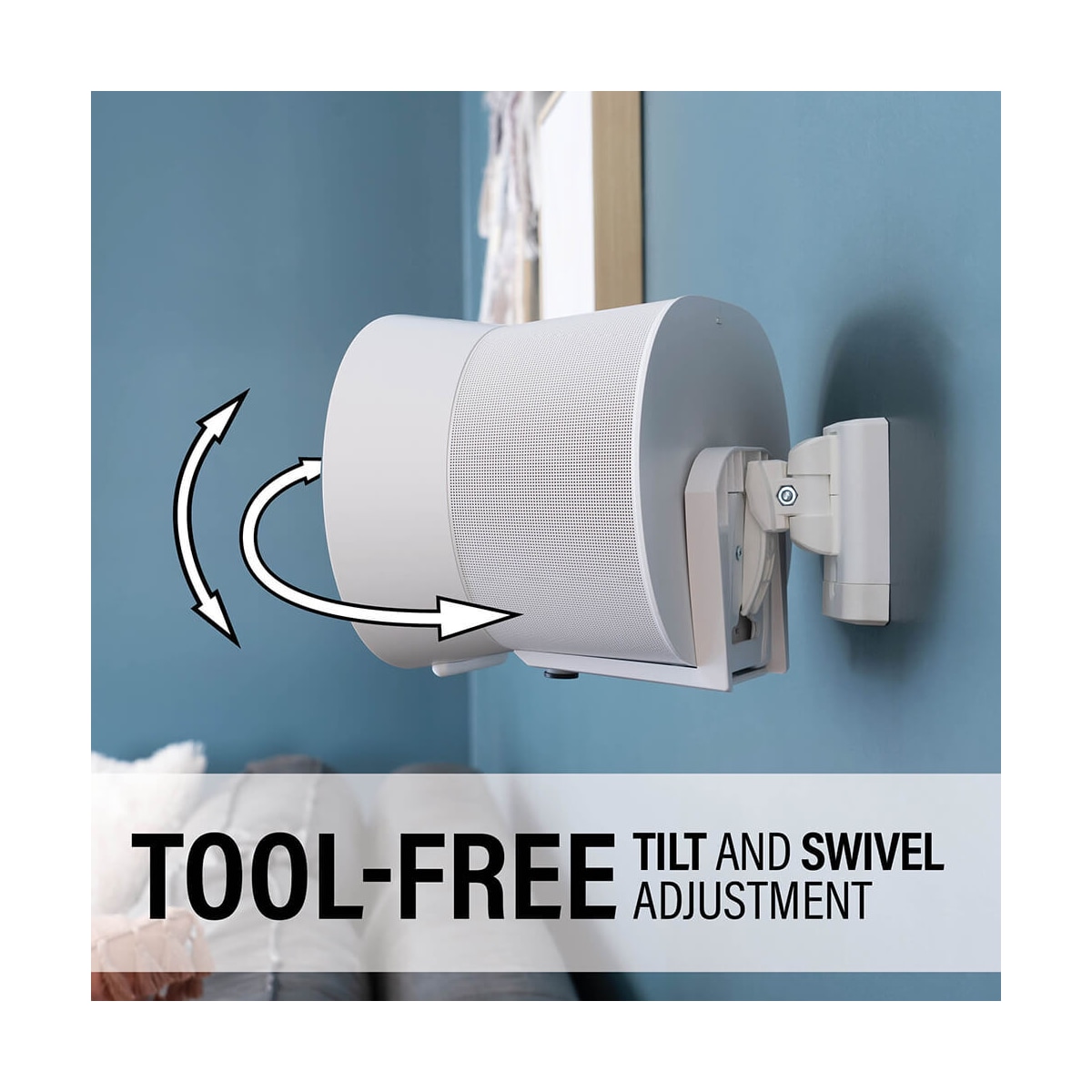 SANUS Wall Mount for Sonos ERA300 Single White