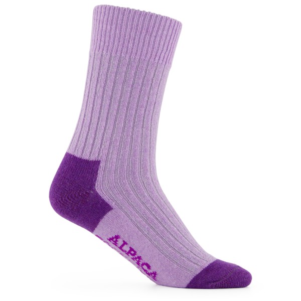 Alpacasocks&Co - Merino Cashmere Ribbed Crew - Chaussettes multifonctions