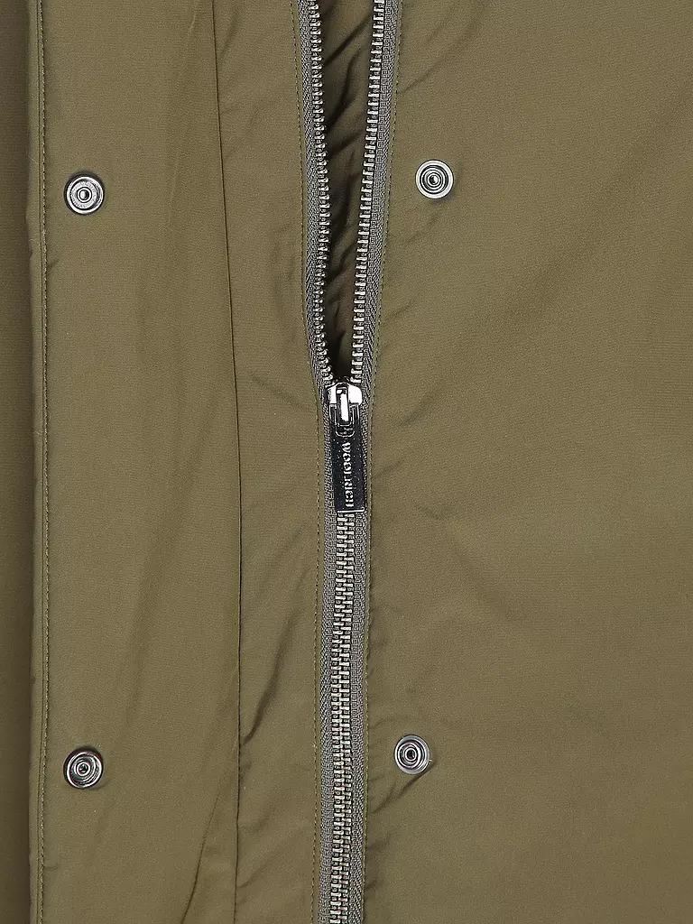 WOOLRICH Daunenparka COCOON  dunkelgrün