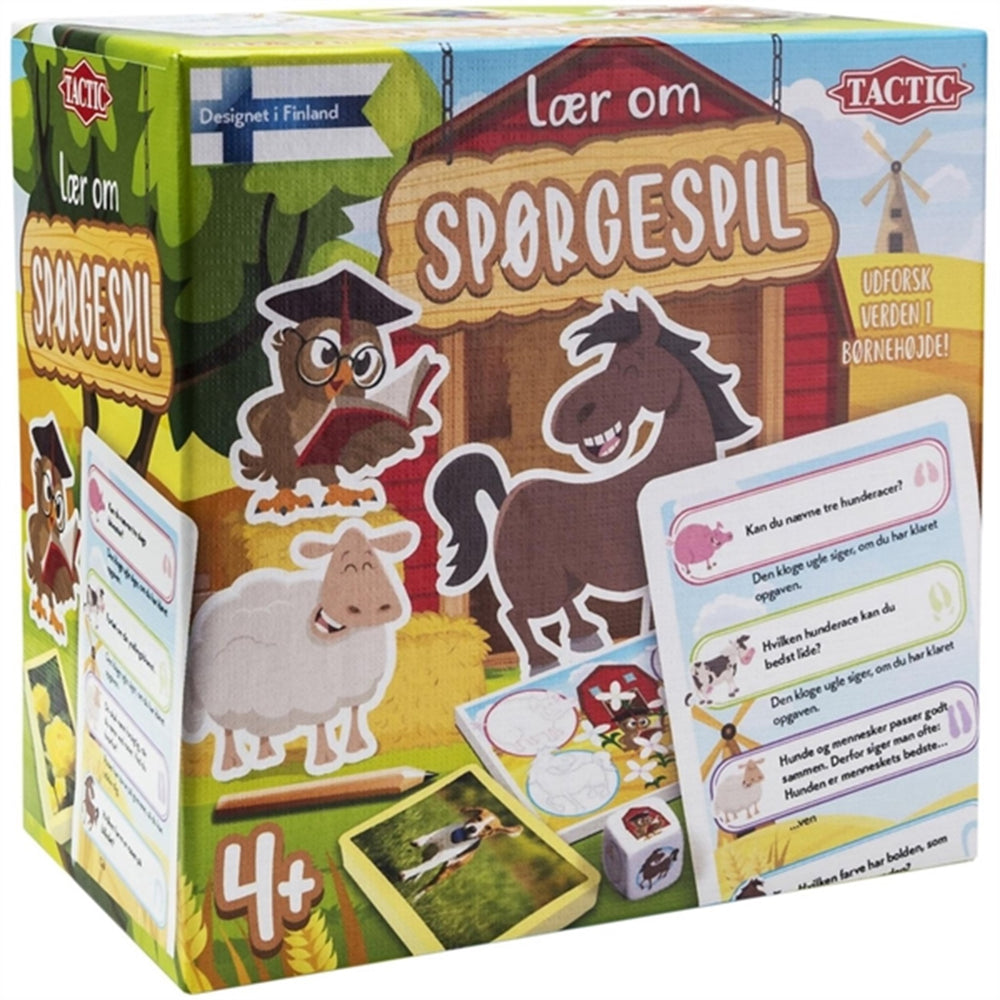 Lær Om: Spørgespil - Tactic Games → Luksusbaby.dk