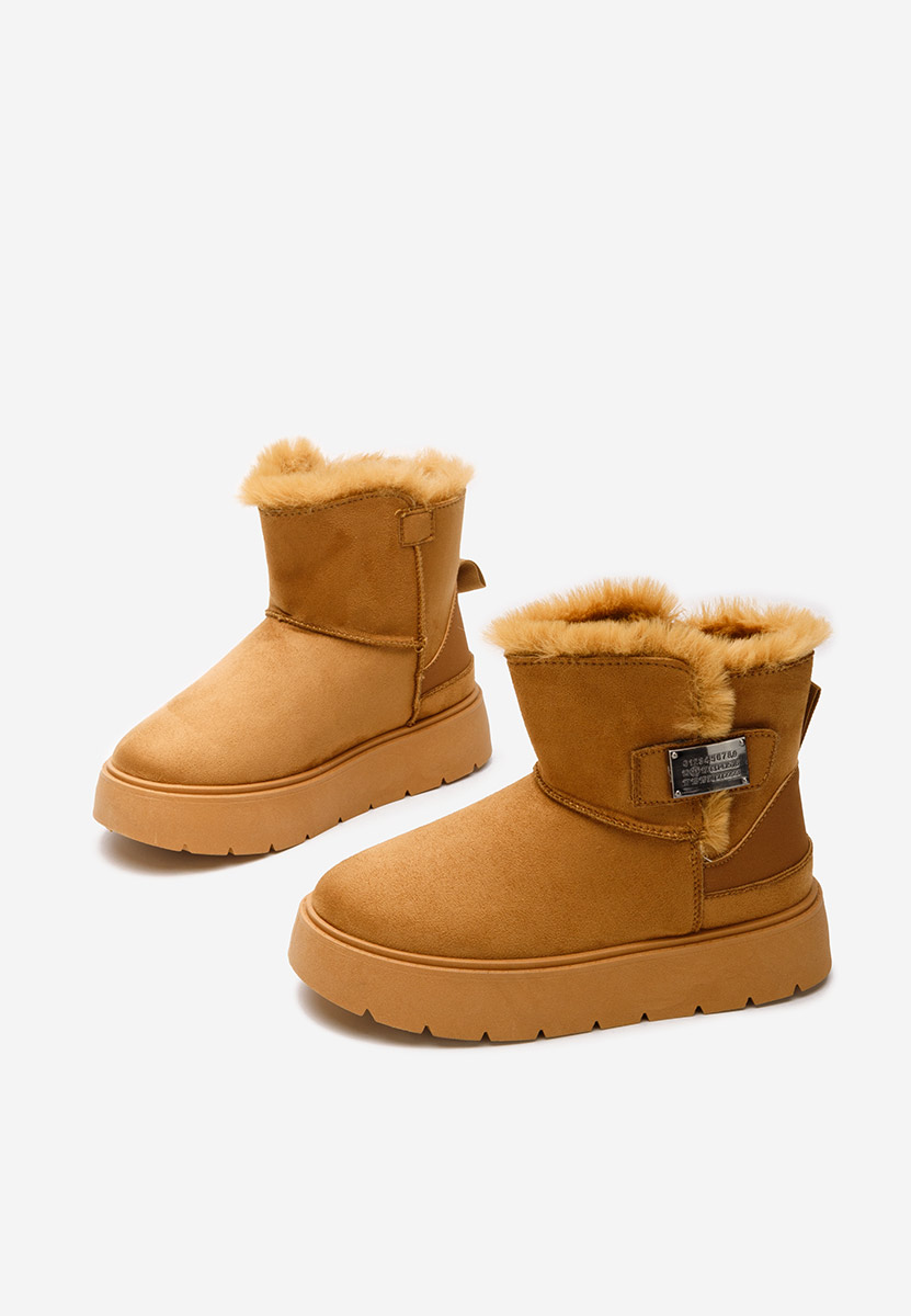 Bottes de neige femme chameau Natosha