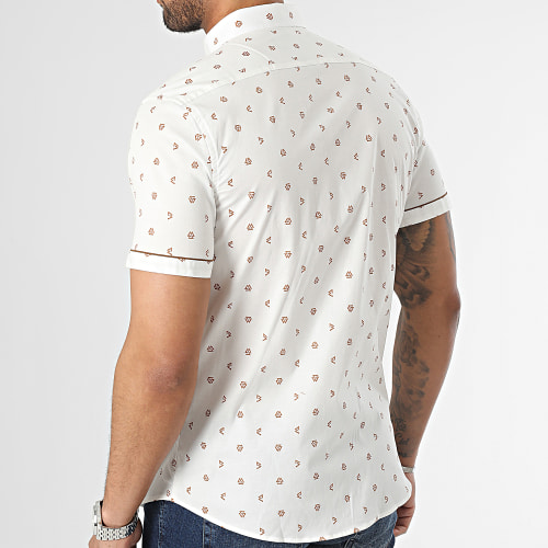 Chemise Manches Courtes Blanc