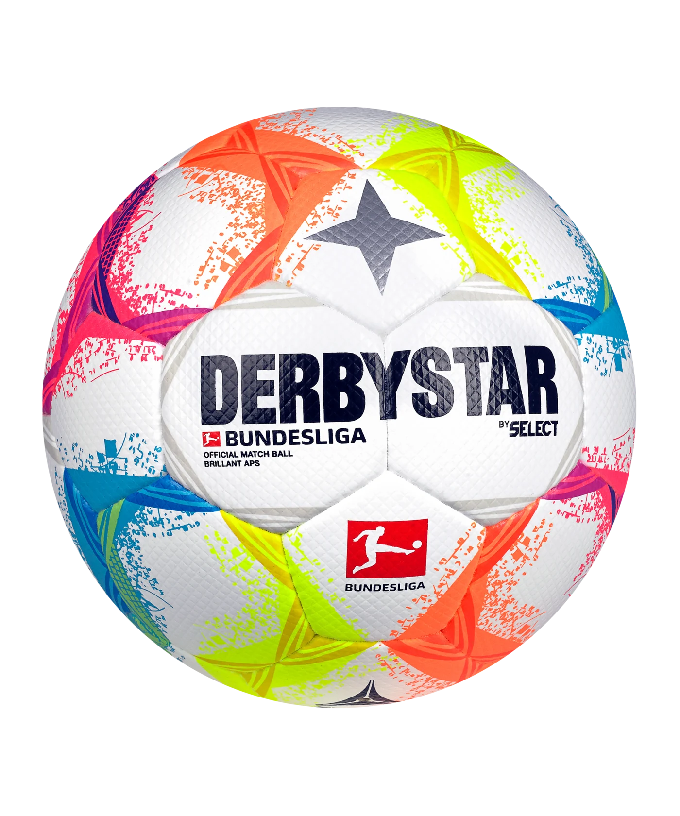 Derbystar Bundesliga Brillant APS v22 Spielball 2022/2023 Weiss F022
