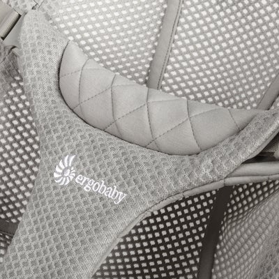Ergobaby Evolve 3-in-1 Vippestol Mesh, Light Grey