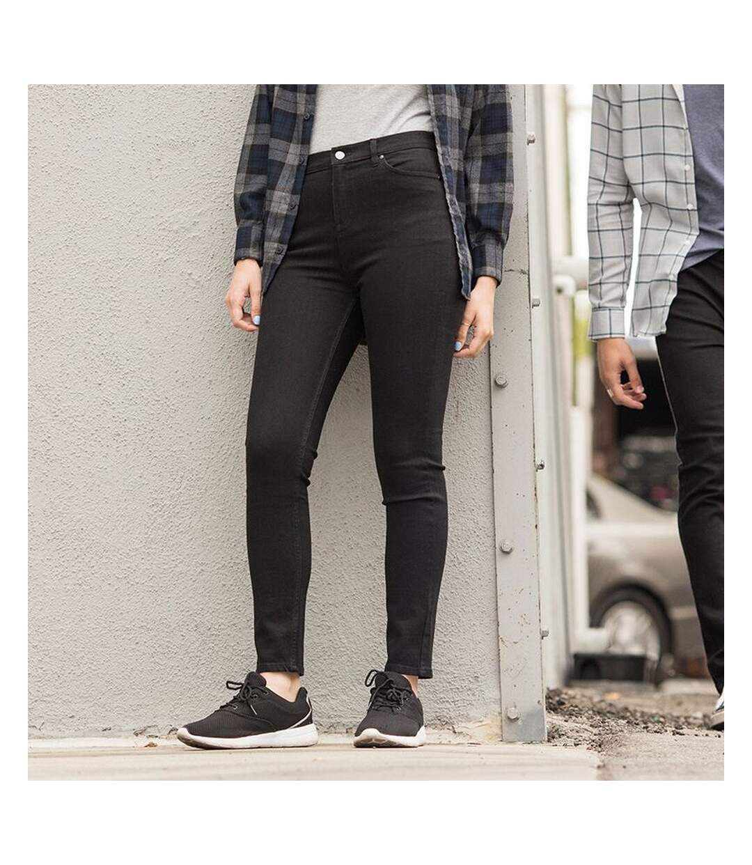 Skinni Fit - Jean Skinny - Femme (Noir) - UTRW5490