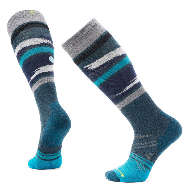 Ski Full Cushion Midnight Ski Pattern OTC Socks - Chaussettes en laine mérinos