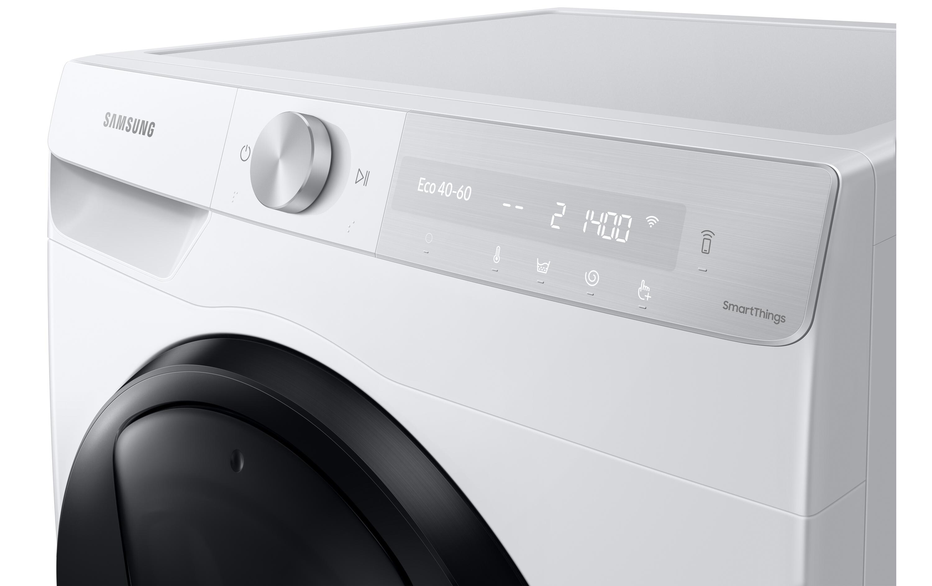 Waschmaschine WW80T854ABH/S5 Links<br>Frontlader mit 8 kg Ladekapazität