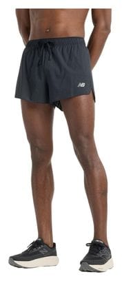 Short splité New Balance RC Ultra Light 3in Noir Homme