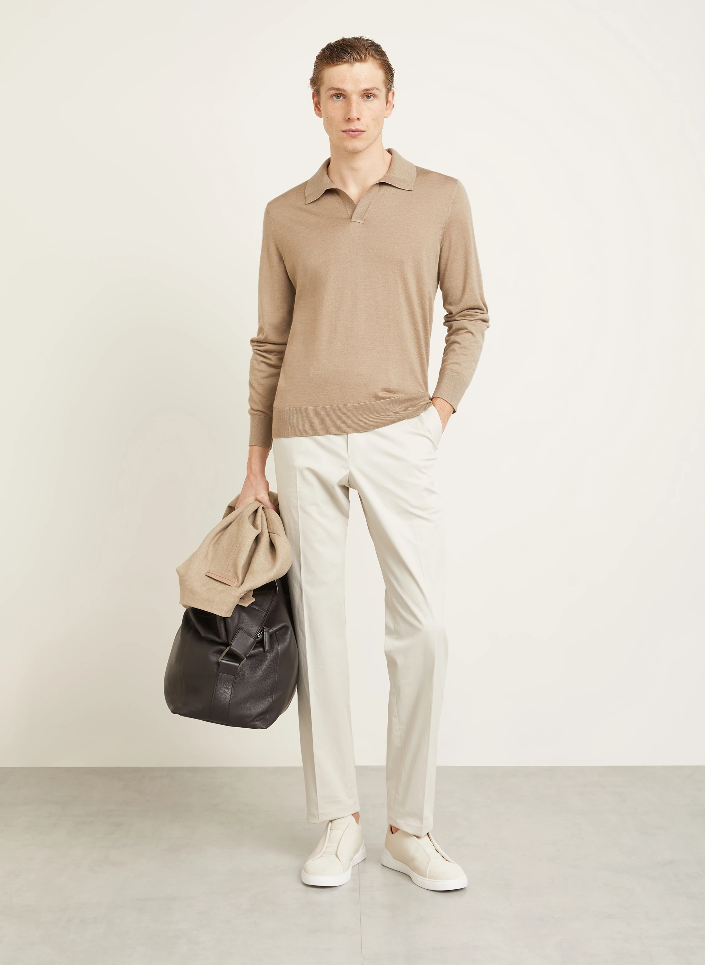ZEGNA Cashmere-Pullover mit Seide