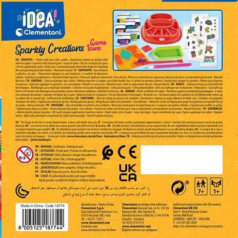 Clementoni Sparkly Creations - spiltema