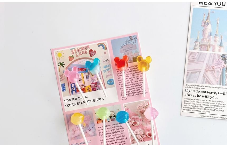Indus - Lollipop Hars Koelkastmagneet (Diverse Ontwerpen) / Set